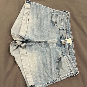 Denim Blue Women's Shorts